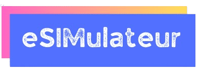Logo esimulateur, comparateur de forfait eSIM international